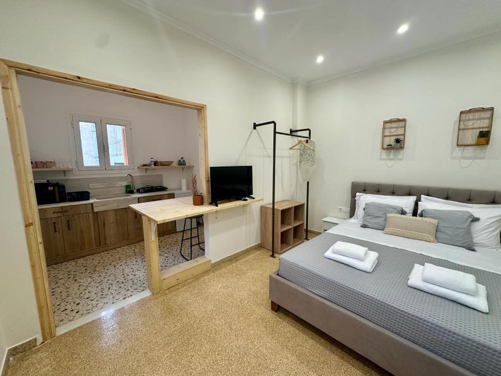 The Blue House Athens Aparthotel Δωμάτιο φωτογραφία